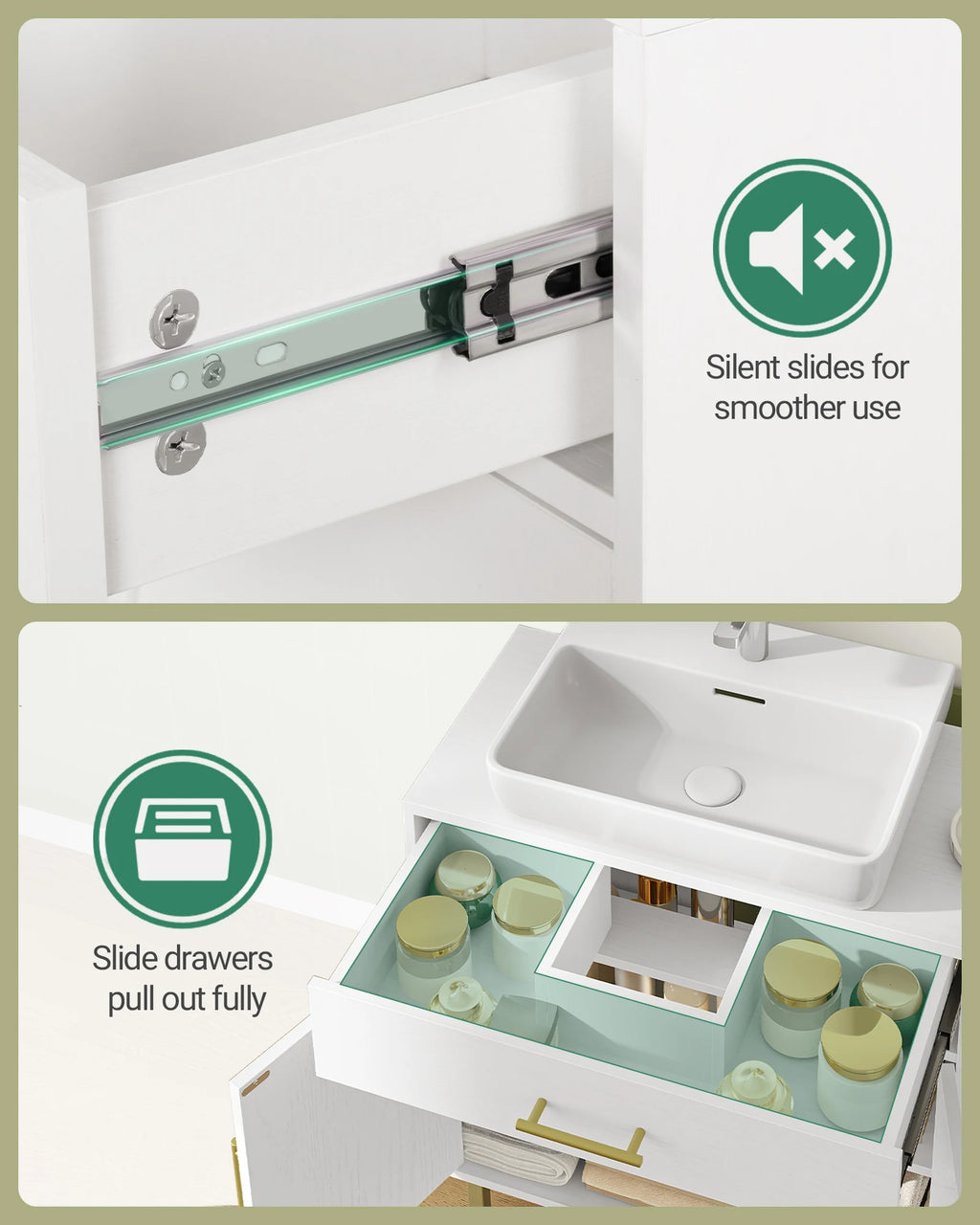 Transform Your Space with the Adjustable Bathroom Cabinet – Stylish & Functional Storage Solution by CABINSGATE SMART FURNITURE
