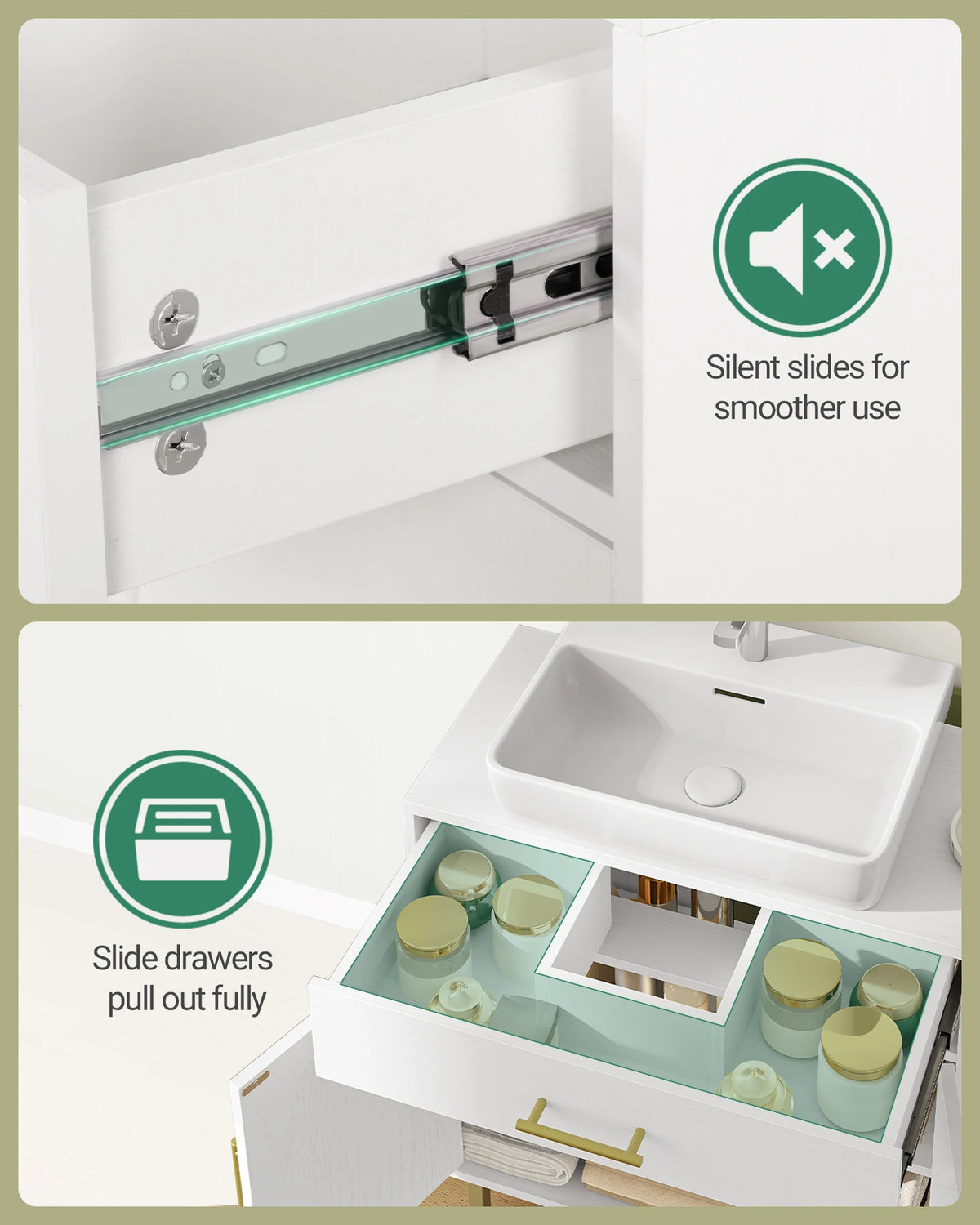 Transform Your Space with the Adjustable Bathroom Cabinet – Stylish & Functional Storage Solution by CABINSGATE SMART FURNITURE