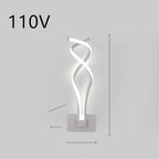 Nordic Minimalist LED Wall Lamp – Transform Your Bedroom Ambiance by CABINSGATE SMART FURNITURE