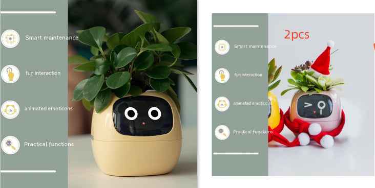 Smart Planter for Easy Plant Care: Enjoy Effortless Gardening with 49 Fun Expressions