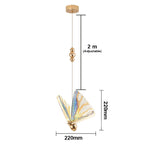 Light Luxury Modern Minimalist Creative Design Bar Butterfly Chandelier by CABINSGATE SMART FURNITURE