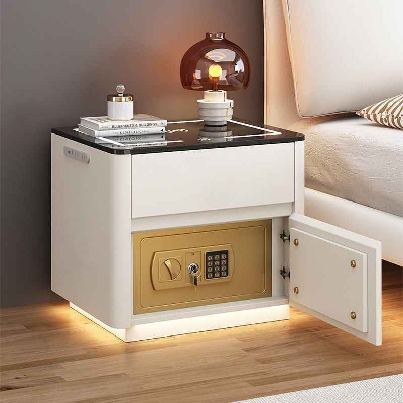 Smart Safe Bedside Table: Your Modern Multi-Functional Charging Companion by CABINSGATE SMART FURNITURE