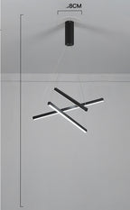 Duplex Hollow Staircase Chandelier Simple Modern Atmosphere Creativity by CABINSGATE SMART FURNITURE