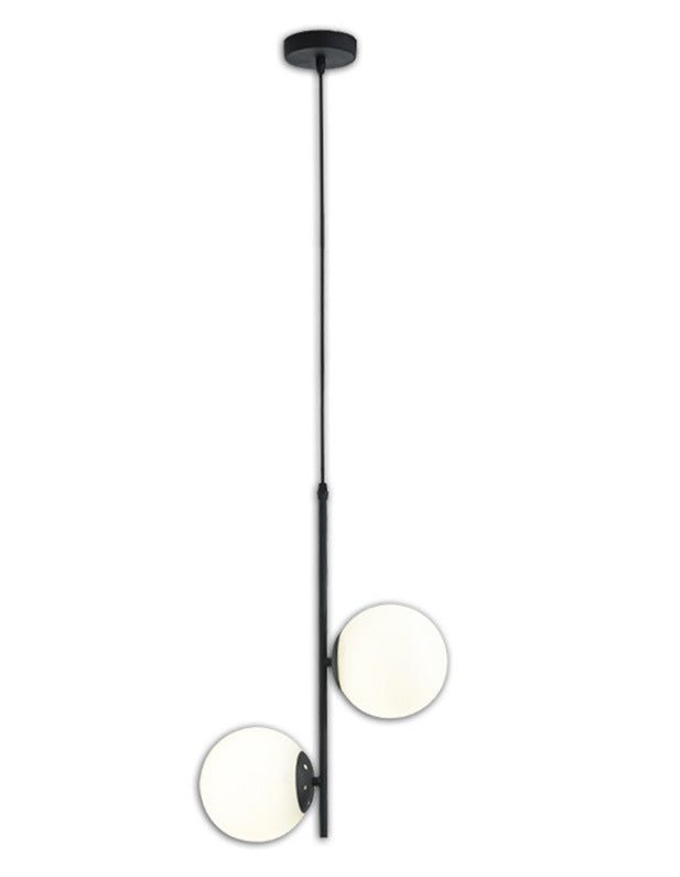 Modern Double-headed LED Chandelier, Bedroom Bedside Chandelier by CABINSGATE SMART FURNITURE