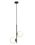 Modern Double-headed LED Chandelier, Bedroom Bedside Chandelier by CABINSGATE SMART FURNITURE