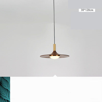 Nordic Retro Flying Saucer Chandelier Bar Restaurant Modern Minimalist by CABINSGATE SMART FURNITURE