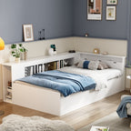 Multifunctional Children's Bed: Stylish Storage Solution for Growing Kids by CABINSGATE SMART FURNITURE