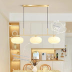 Simple Modern Bedroom Light Cream Style Persimmon Chandelier by CABINSGATE SMART FURNITURE