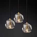 Modern Chandelier Simple Living Room Crystal Lamp by CABINSGATE SMART FURNITURE