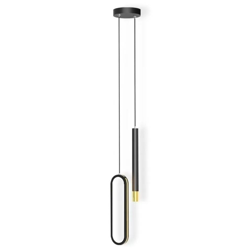 Nordic Long Line Minimalist Chandelier Modern Minimalist Creative by CABINSGATE SMART FURNITURE