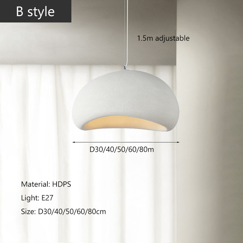 Modern And Simple Japanese Pendant Ceiling Light Cloud Chandelier by CABINSGATE SMART FURNITURE