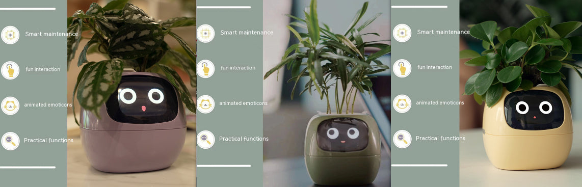 Smart Planter for Easy Plant Care: Enjoy Effortless Gardening with 49 Fun Expressions