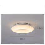 Italian Designer Nordic Chandelier Modern Minimalist Creative Living Room Lamps Round Ring Dining Room Bedroom Chandelier by CABINSGATE SMART FURNITURE