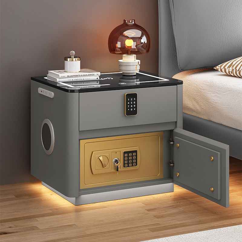 Smart Safe Bedside Table: Your Modern Multi-Functional Charging Companion by CABINSGATE SMART FURNITURE