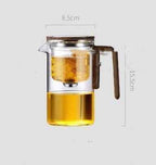 Magnetic Teapot with Separation Filter for Effortless Brewing and Flawless Flavor by CABINSGATE SMART FURNITURE
