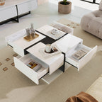 Modern Coffee Table with Storage - Elevate Your Living Space by CABINSGATE SMART FURNITURE