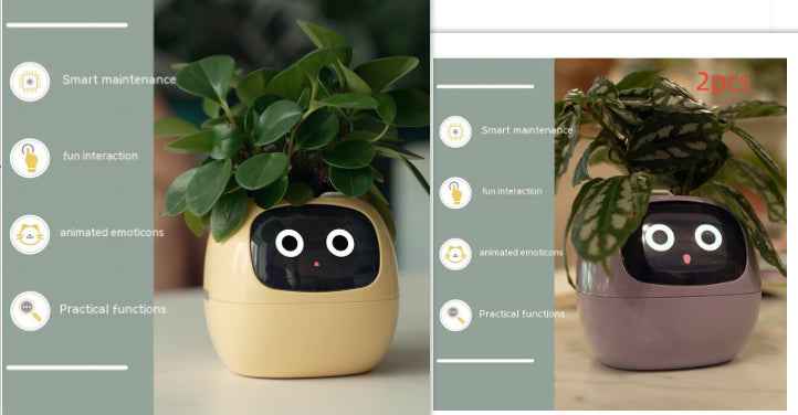 Smart Planter for Easy Plant Care: Enjoy Effortless Gardening with 49 Fun Expressions