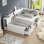 Multifunctional Children's Bed: Stylish Storage Solution for Growing Kids by CABINSGATE SMART FURNITURE