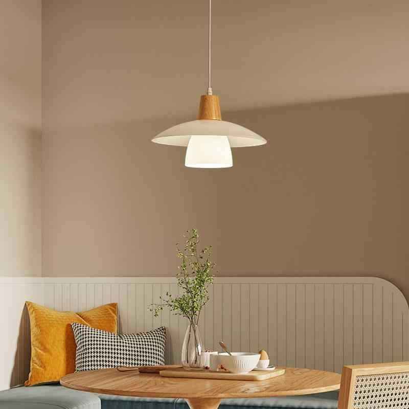 Creative Japanese-style Solid-wood Lighting Fixtures Perfect For Bedroom Bedside Tables