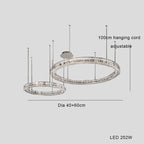 Light Luxury Style Crystal Chandelier Modern Simple Led by CABINSGATE SMART FURNITURE