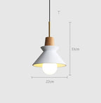 Creative Modern Danish Minimalist Bedroom Bedside Small Chandelier by CABINSGATE SMART FURNITURE