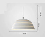 Nordic Creative Personality Restaurant Chandelier Modern Minimalist by CABINSGATE SMART FURNITURE