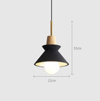 Creative Modern Danish Minimalist Bedroom Bedside Small Chandelier by CABINSGATE SMART FURNITURE