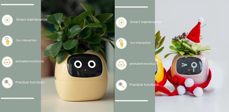 Smart Planter for Easy Plant Care: Enjoy Effortless Gardening with 49 Fun Expressions