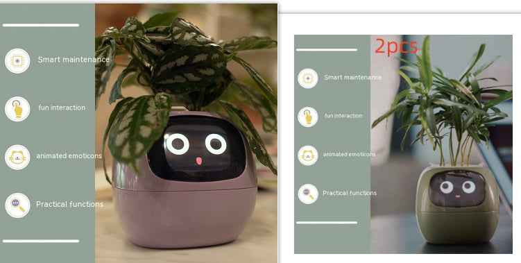 Smart Planter for Easy Plant Care: Enjoy Effortless Gardening with 49 Fun Expressions