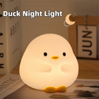 Illuminate Your Child's Night: Cute Duck LED Night Lamp for Cozy Dreams by CABINSGATE SMART FURNITURE