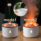 Transform Your Space with the Ultrasonic Aromatherapy Humidifier: Relaxing Mist & Soothing Flames by CABINSGATE SMART FURNITURE