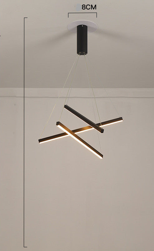 Duplex Hollow Staircase Chandelier Simple Modern Atmosphere Creativity by CABINSGATE SMART FURNITURE