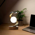 Rotating Moon Desk Lamp: Elevate Your Space with Elegant Wireless Charging by CABINSGATE SMART FURNITURE