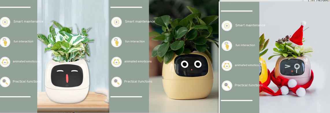 Smart Planter for Easy Plant Care: Enjoy Effortless Gardening with 49 Fun Expressions