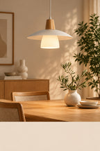 Creative Japanese-style Solid-wood Lighting Fixtures Perfect For Bedroom Bedside Tables by CABINSGATE SMART FURNITURE