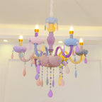 Illuminate Your Space with Macaron Crystal Pendant Lamps by CABINSGATE SMART FURNITURE
