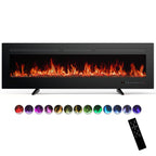 Transform Your Space with the Electric Fireplace Heater with Remote Control by CABINSGATE SMART FURNITURE