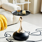 Elevate Your Space with the Iron Edge Small Coffee Table by CABINSGATE SMART FURNITURE