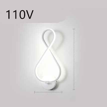 Nordic Minimalist LED Wall Lamp – Transform Your Bedroom Ambiance by CABINSGATE SMART FURNITURE