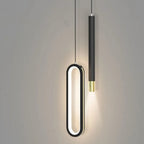 Nordic Long Line Minimalist Chandelier Modern Minimalist Creative by CABINSGATE SMART FURNITURE
