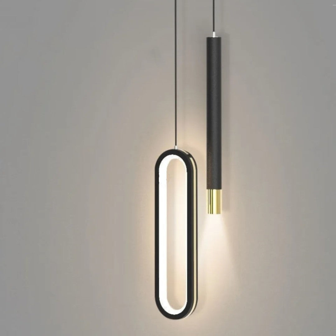 Nordic Long Line Minimalist Chandelier Modern Minimalist Creative by CABINSGATE SMART FURNITURE