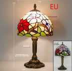 Enhance Your Space with the Retro Yellow Glass Bedside Lamp by CABINSGATE SMART FURNITURE