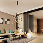 Duplex Hollow Staircase Chandelier Simple Modern Atmosphere Creativity by CABINSGATE SMART FURNITURE
