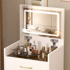 Transform Your Space with the Compact Makeup Vanity Set – A Perfect Blend of Style and Function by CABINSGATE SMART FURNITURE
