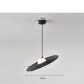 Creative Small Flying Disk Pendant Light, Modern Minimalist Restaurant Bar Chandelier by CABINSGATE SMART FURNITURE