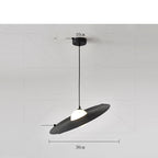 Creative Small Flying Disk Pendant Light, Modern Minimalist Restaurant Bar Chandelier by CABINSGATE SMART FURNITURE