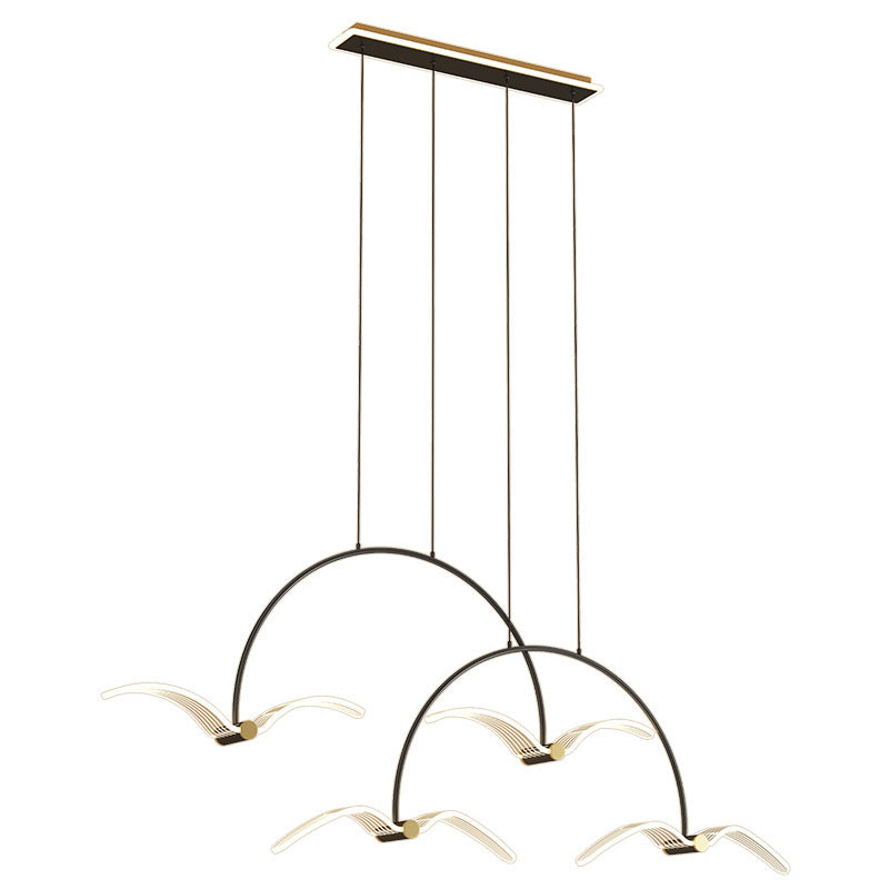 Modern Minimalist Bedroom Showroom Window Seagull Led Chandelier by CABINSGATE SMART FURNITURE