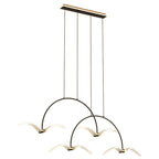 Modern Minimalist Bedroom Showroom Window Seagull Led Chandelier by CABINSGATE SMART FURNITURE