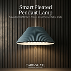 Modern Nordic Living Room Dining Room Pleated Deformation Chandelier by CABINSGATE SMART FURNITURE