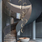 Loft Chandelier Modern Lighting Dining Room Lighting Fixtures by CABINSGATE SMART FURNITURE